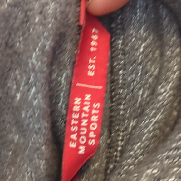 Medium Eastern Mountain Sports Hoodie in speckled grey - Picture 2 of 3
